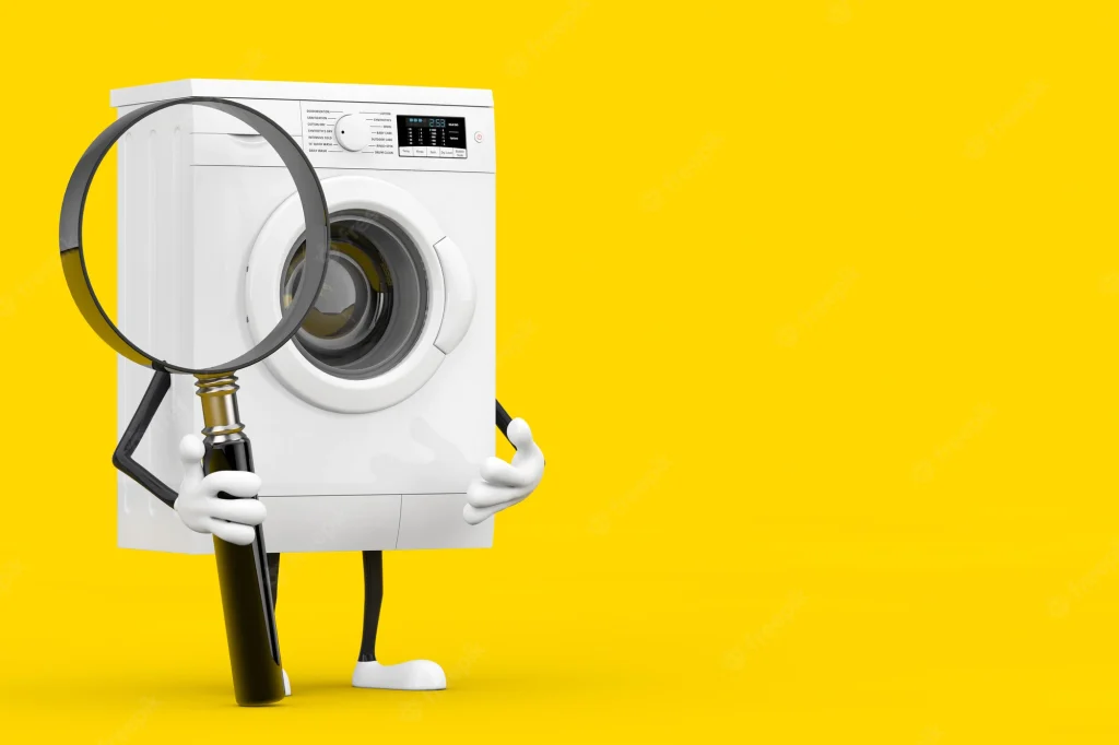 Washing machine banner photo